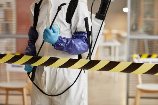 Professional Blood Cleanup technician working in Cumberland Center, ME